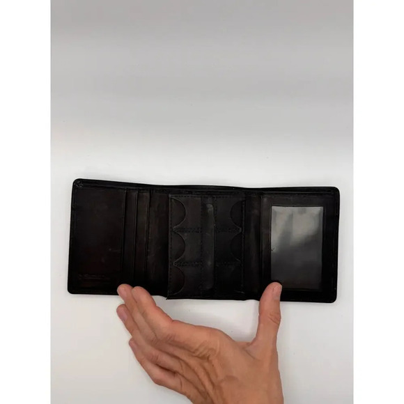 Samsonite Men Leather Brown Wallet Card Holders - Picture 5 of 6